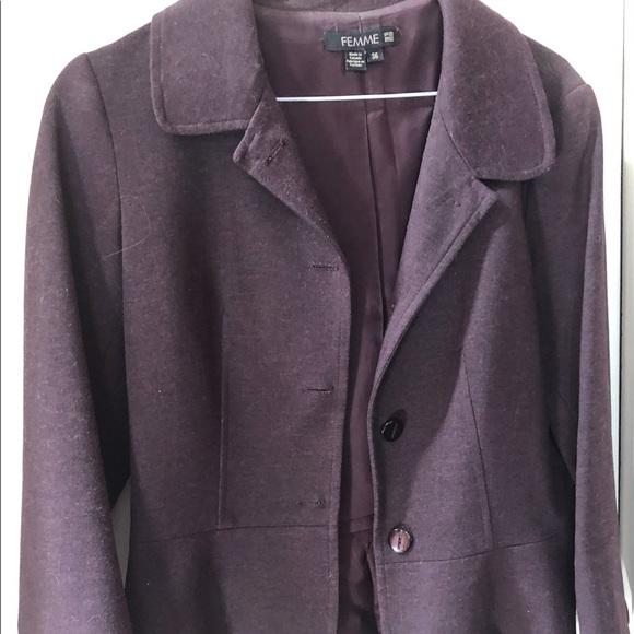 Burgundy Blazer - Picture 7 of 7